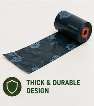 Scarab Alley thick and durable dog waste bag roll