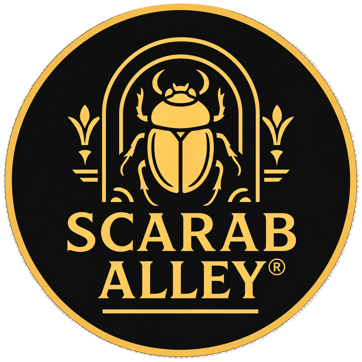 Scarab Alley registered logo